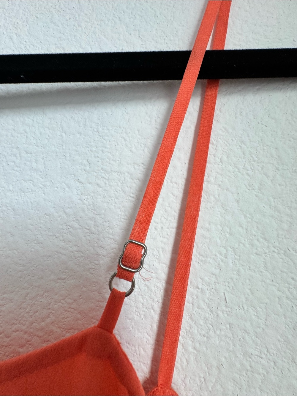 Diane Von Furstenberg Coral Orange Silk Camisole - Picture 4 of 4